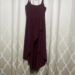 HALARA Burgundy Women's Dress